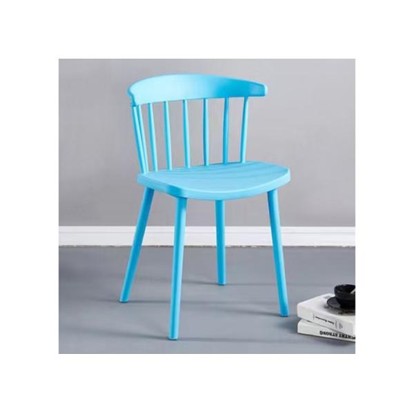 20kg Coloured Plastic Dining Chairs Non Toxic PP Polyethylene