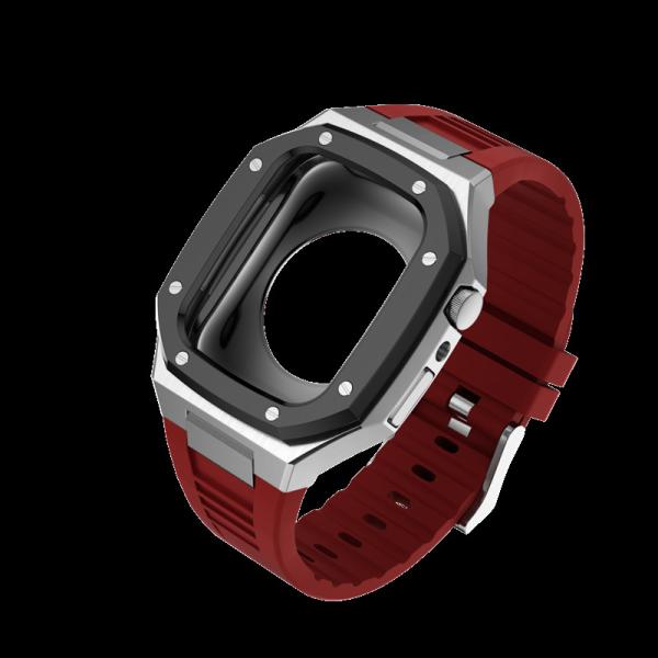 Dustproof Iwatch Metal Case 45mm 44mm 41mm Apple Watch 7 Luxury Case