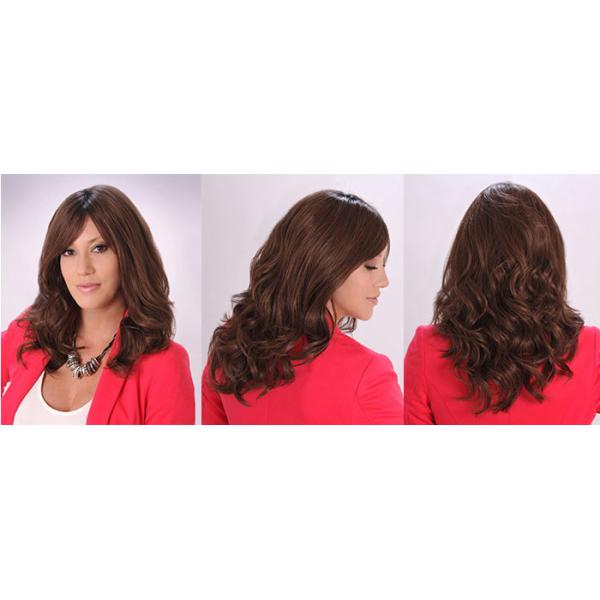 Fashion Office Lady 2017 New Style Beauty Woman’s Synthetic Wigs Body Wave None Lace