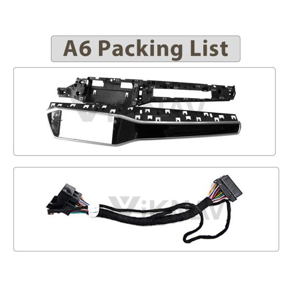 Блок головы дисплея Copilot LCD радио андроида A4 A5 A6 Q7 Audi