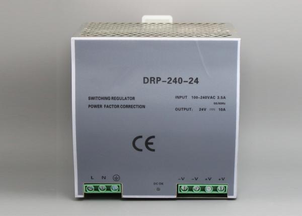 DRP - 240W Din Rail Power Supply Kits 1.2KG Low - loss Nature Air Cooling