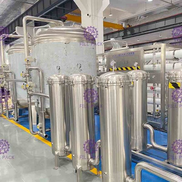 25t/H Reverse Osmosis Dialysis Machine Plc Control Full Automatic
