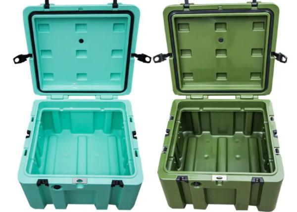 Caja de almacenamiento rotomoldada de LLDPE personalizada Caja de herramientas de rotoplástico Caja de rotación de plástico