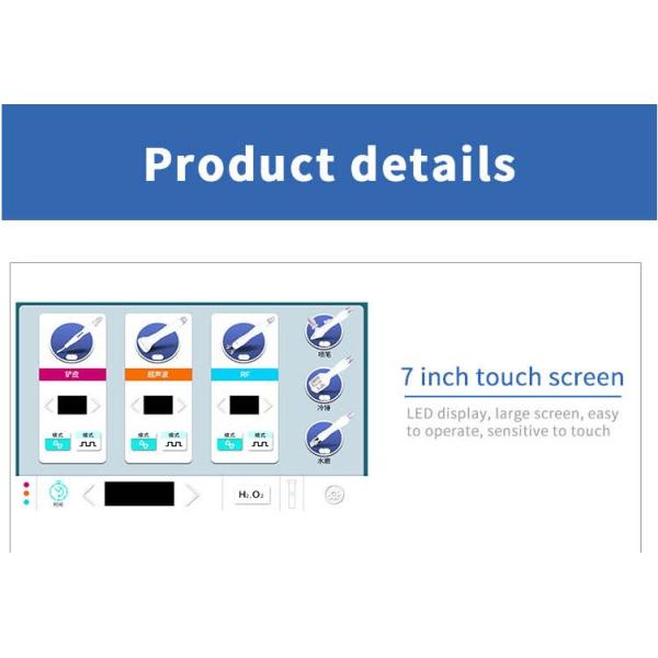 Small Size Hydrafacial Machine / Water Diamond Dermabrasion Aqua Facial Machine