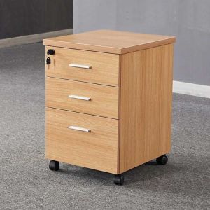18mm 2 Drawer Wood File Cabinet