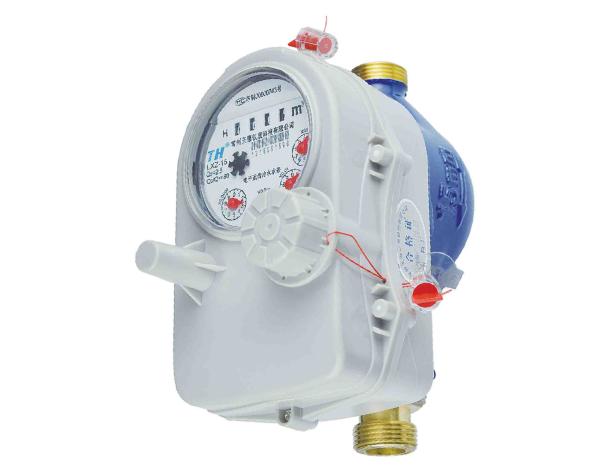 Wireless Nb Iot Automatic Water Meter R80 Brass Housing Control Valve