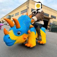 Centre commercial Animatronic Dinosaur Scooter électrique pour les enfants