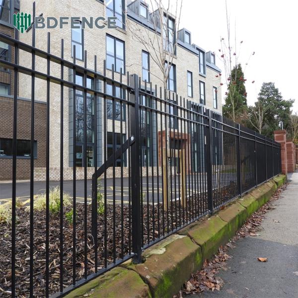 Recyclable Tubular Steel Fence Eco-Approved