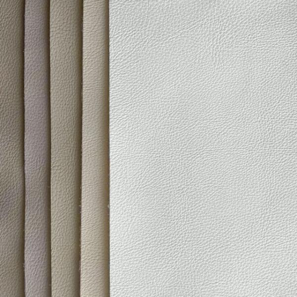 Golden Eco Artificial PVC Leather Material Lychee Pattern 23 Colors