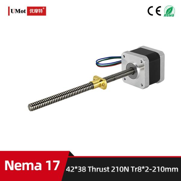 42mm Nema 17 Trapezoidal Thread Rod Linear Motion Actuator for Precision Control