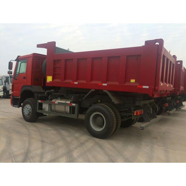 Mining Industry Heavy Duty Dump Truck 336HP 6X4 RHD 30 Ton White / Red / Green