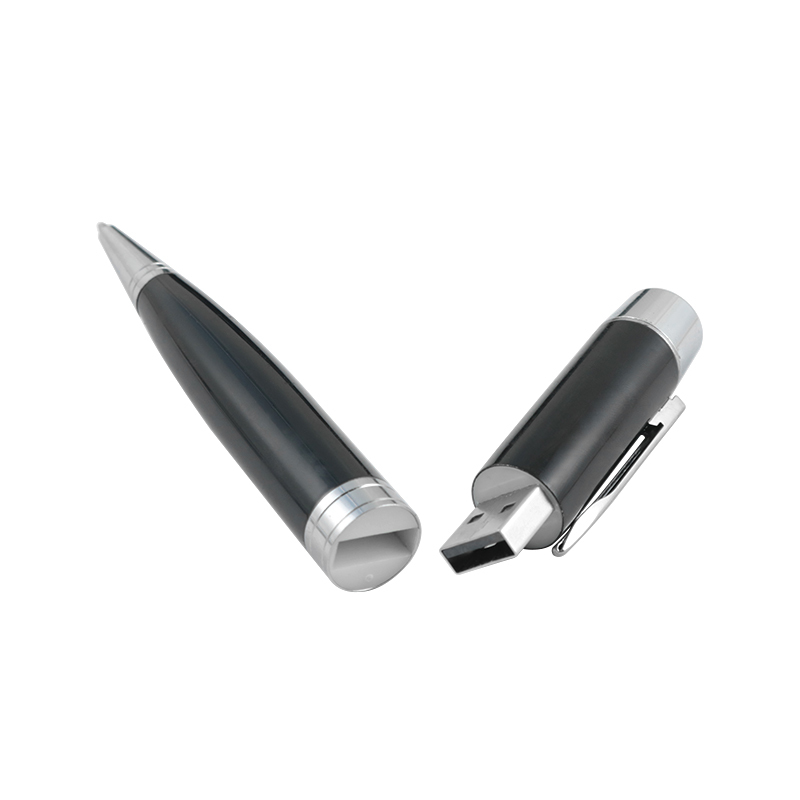 CE ROHS FCC Certified Pen USB Flash Drive with USB 2.0 and USB 3.0 Compatibility - Dual Function Pen and Flash Drive