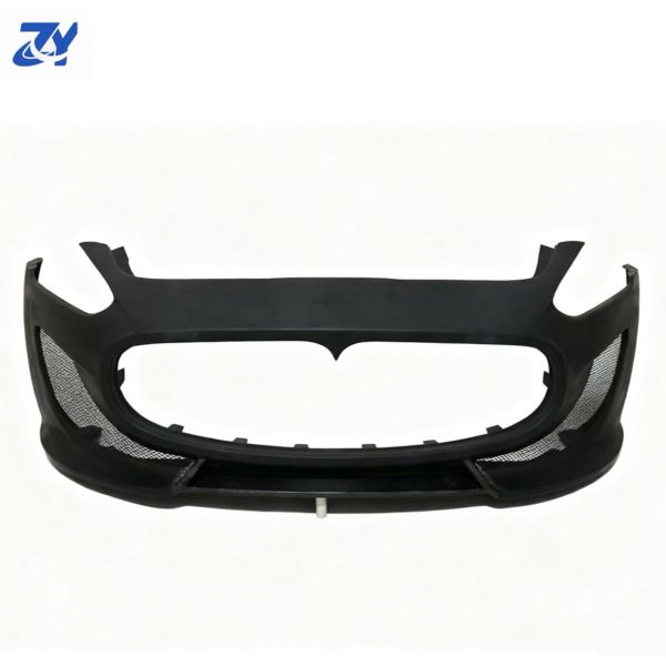 Suitable for Maserati GT GC GTS Modified DMC Front bar Semi-carbon Fiber Front Face Front Bumper Large Enclosure