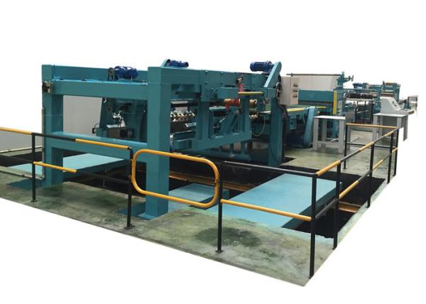 Hydraulic Cut To Length Line Machine / Carbon Steel Cut To Length Machine