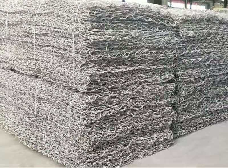 корзины HDG 60x80mm сплетенные Gabion диаметра 3.05mm