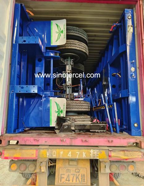 Carbon Flat Bed Semi Trailer 30 Ft Semi Trailer Heavy Duty