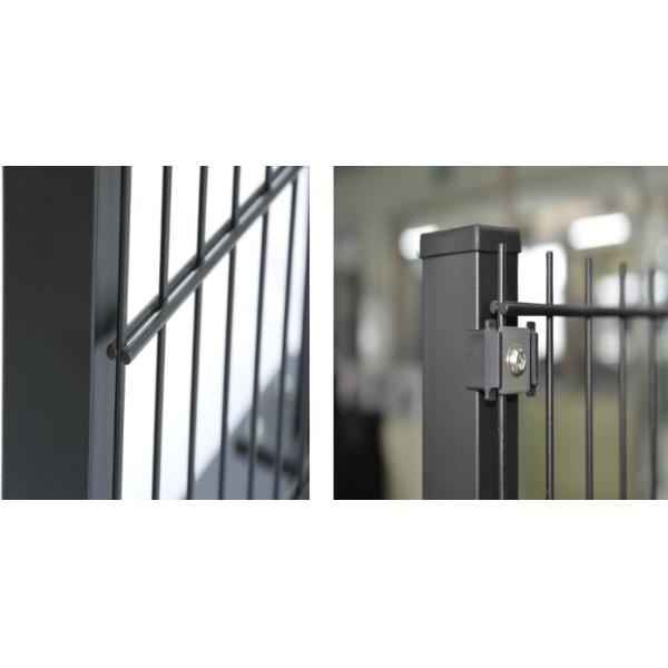 Child Safe Tubular Steel Fence Rounded Edges
