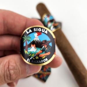 Art Paper Removable Cigar Band Printing Etching Ring Foil Label Printing