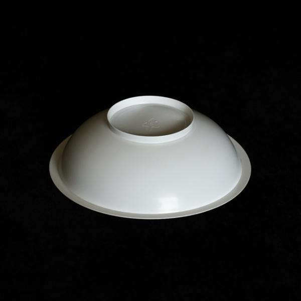 360Ml 12 Oz Disposable Soup Bowls PP 12 Oz Plastic Bowls White Round