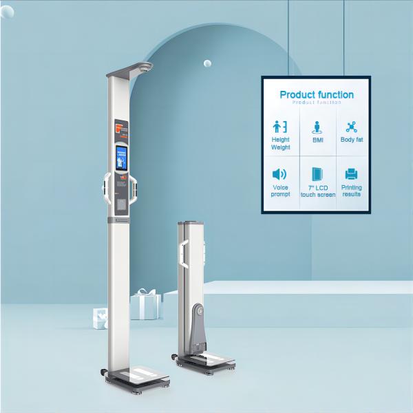 Highly 700A Bioimpedance Ultrasound Body Height Weight Fat Analyzer Machine N.W. 25kg