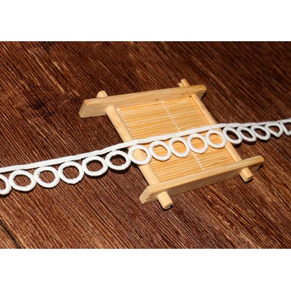 Отделка шнурка гипюра Венеции француза круга с поли волокном молока для азо блузки освобождает