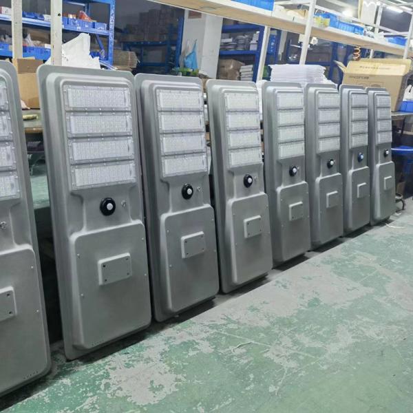 Hot sale 80W Flat Panel Design Solar Integrated solar light led  Street Light With Switch Control