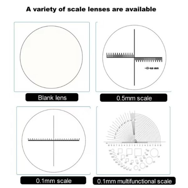 10X Magnification Jewelry Screen Magnifier with UV Anti-Counterfeiting and Graduated Scale for Precise Identification