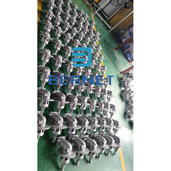 Tipo francês válvula de pé inferior pneumática de 10 polegadas HDF80FF