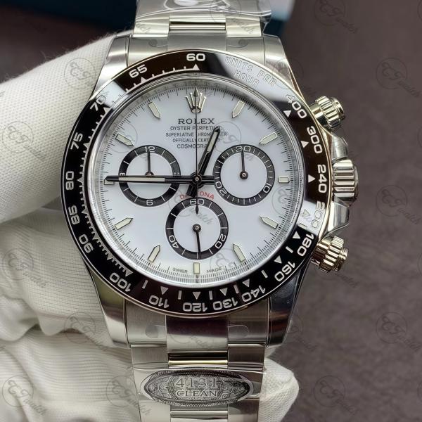M116500ln Rolex Daytona Watch 40mm 4131 Swiss Movement High Precision