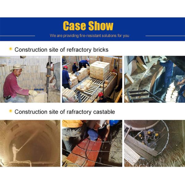 Lightweight Low Cement Castable Insulation Low Thermal Conductivity Mullite Castable