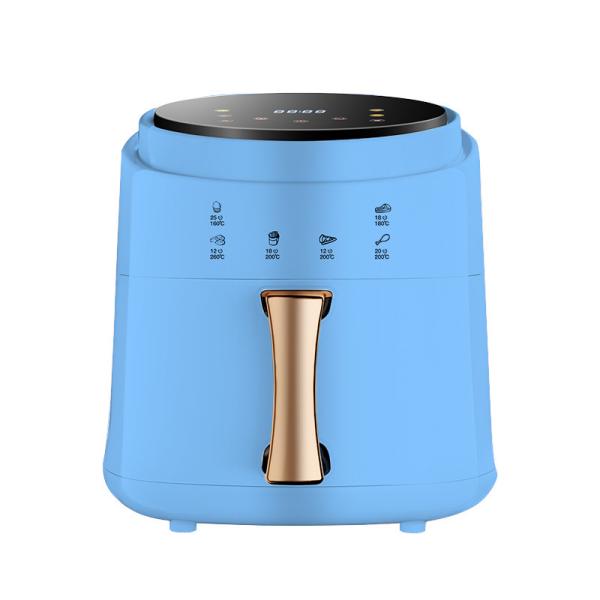6L 3L Touch Screen Double Air Fryer Electric Deep Fryer Oven Smart Rack Without Oil Air Fryer Plastic