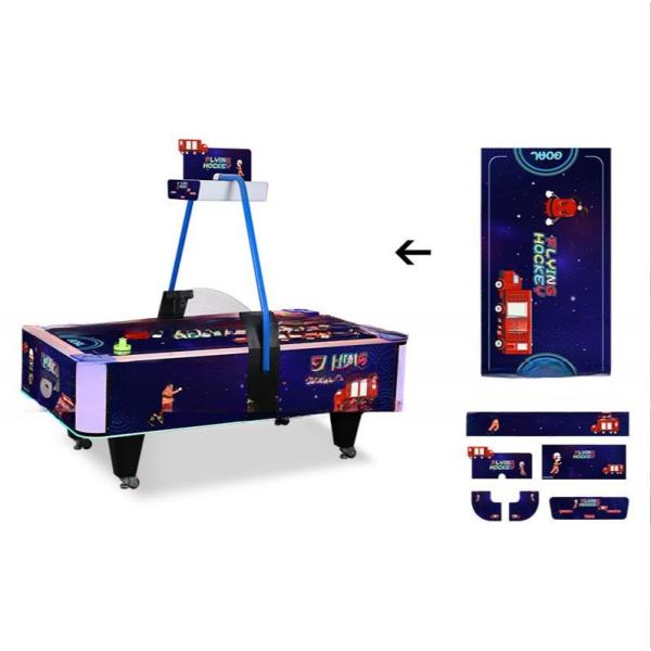 Dreamland Coin Op Air Hockey Table 4 Players Lottery Machine 210cm * 172cm * 120cm