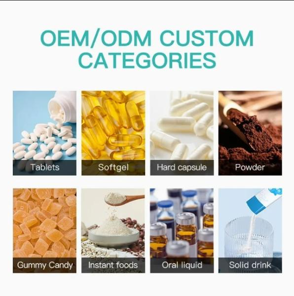 OEM / ODM Pre Workout Supplement Creatine Monohydrate Gummies Food Grade