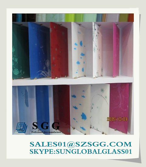 decoration glass material