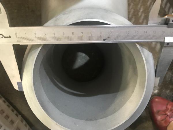 Buttweld Fittings ASTM A815 UNS S31803 Duplex Stainless Steel Reducing Tee ASME B16.9