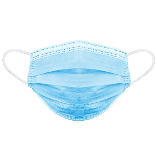 Elastic Earloop Hospital Face Masks High Density Filter For Coronavirus Virus Pollen