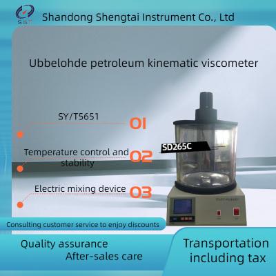 O Viscometer Kinematic do petróleo do Uzbeque de SD265C (cilindro duplo) tem a boa estabilidade de controle da temperatura
