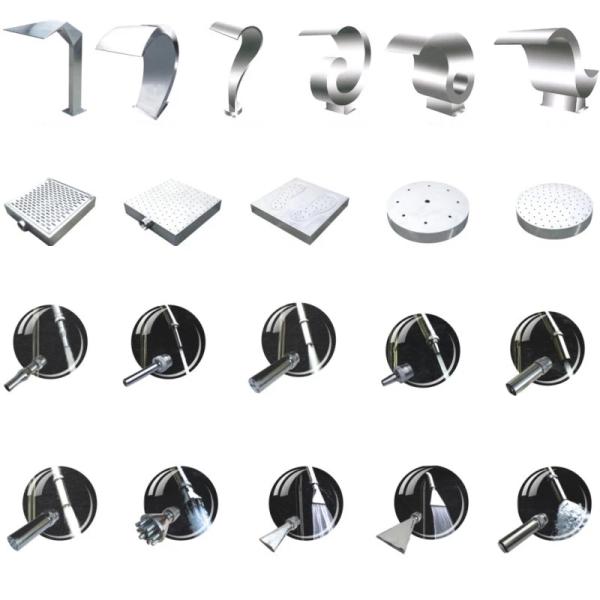 Двигатель водопада нержавеющей стали СГС ККК серебра бассейна спа