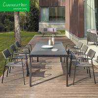Modern Patio Furniture Aluminum Diva Armchair for Outdoor Hotel Rope Chair and Garden Leisure