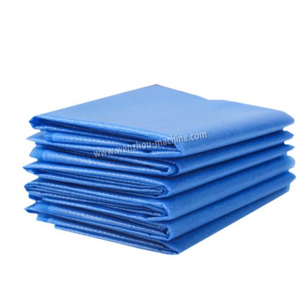 Disposable Bed Sheet Machine Medical Bedsheet Covers Nonwoven Bed Sheet Folding Machine