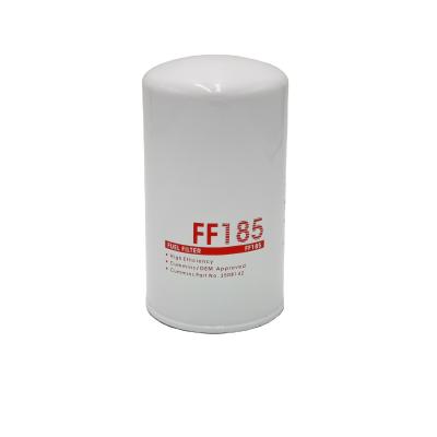 FF185 Filtro para combustível diesel com papel de filtragem e OE NO. FF185 e papel de filtragem