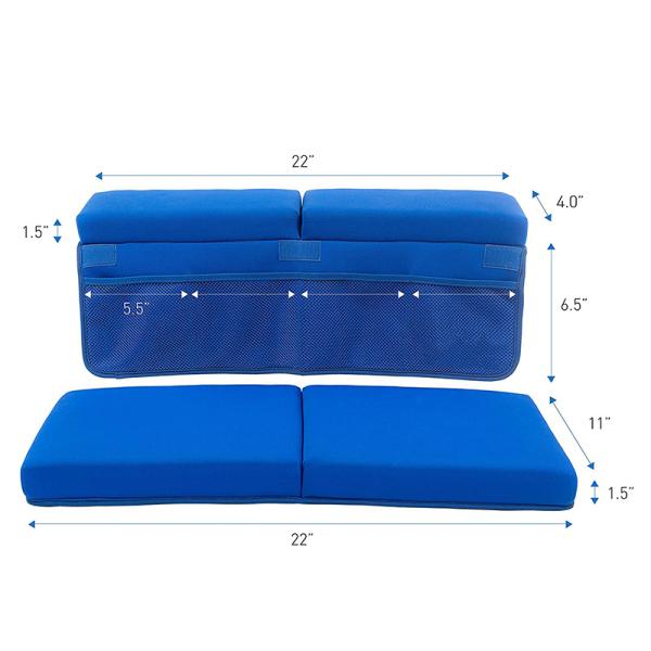 1.5 Inch Thick Baby Bath Kneeler , High Durability Kneeling Bath Mat