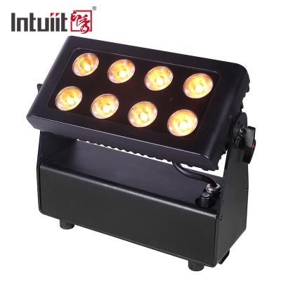 O ABS que a fase conduzida a pilhas ilumina 72W Rgbw+UV 4 em 1 rádio conduziu Uplight