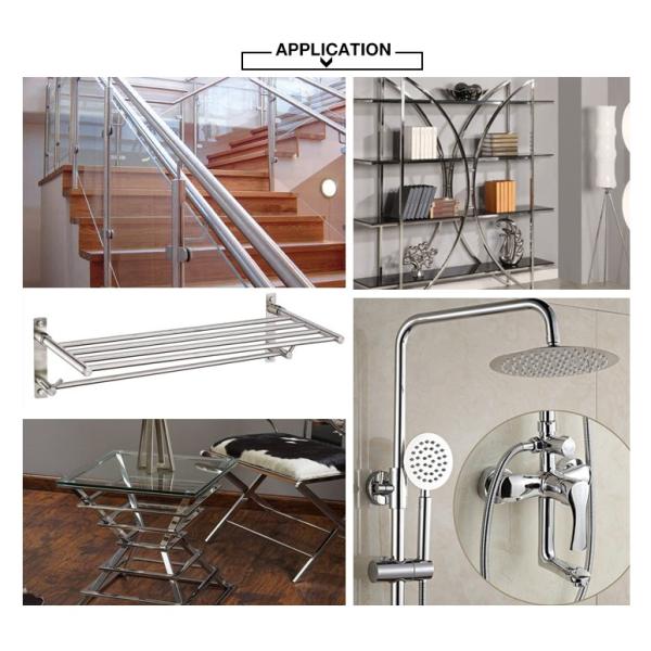 трубопровод нержавеющей стали DIN 430 5mm ASTM A554 выбитый