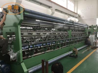 Máquina de confecção de malhas da urdidura da agulha da trava do bloco do HDPE para a fibra química