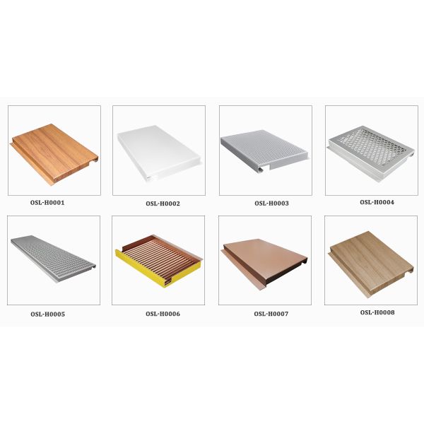 Acoustic Ceiling Tiles Metal Ceilings Designed with Triangle Keel Installation Providing Acoustic Solutions