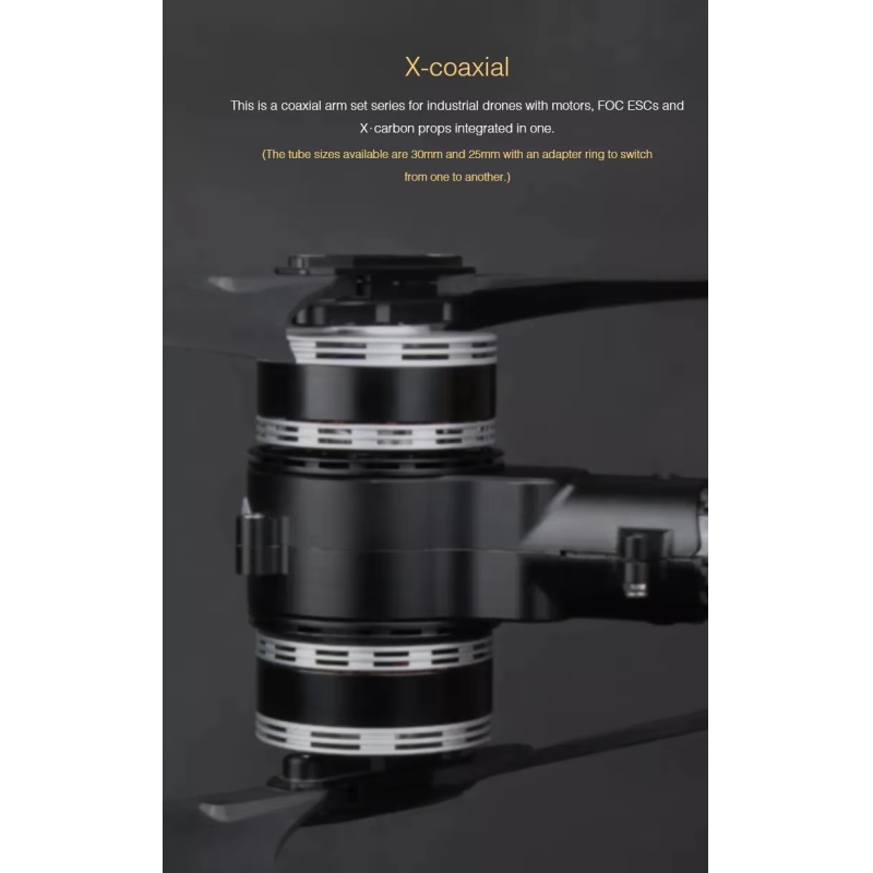 T-MOTOR X-501 Brushless Dc Motor Integrated Coaxial Motor Propulsion System for Heavy Drone