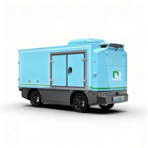 NEWBASE Z5 Series Autonomous Refrigerated Vehicle with Level 4 Autonomous Driving 28.3 kWh Lithium Iron Phosphate Battery and 130 km City-Cycle Range