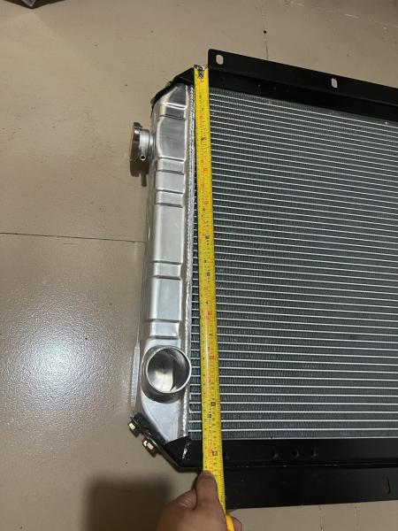 Radiateur d'aluminium à 5 rangées pour les excavatrices SK120-1/3/5/5.5/6/7