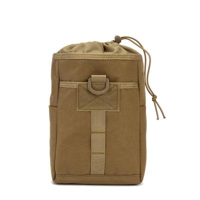 Tactical MOLLE Water-Resistant Foldable Utility Pouch - 1.2L Collapsible Waist Pack for Hiking, Camping & Cycling (4 Colors)